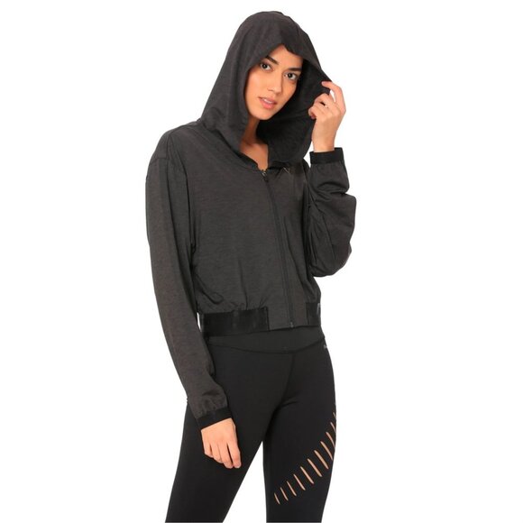 Puma Soft Sport Drapey Hooded Zip Up Jacket - Picture 5 of 14